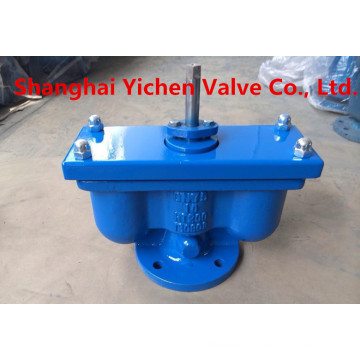 Ductile Iron Jkr Awwa Double Orifice Air Valve with with Integrated Isolating Valve